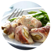 VEAL AND CHEESE ROULADEN