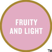 Fruity and light